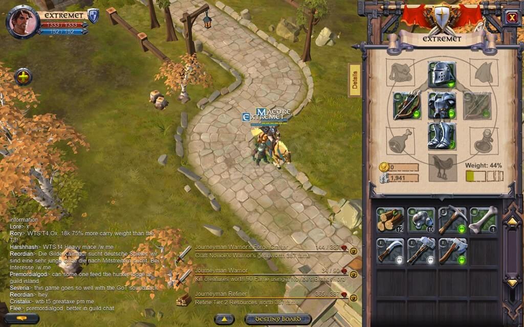 Скриншот Albion Online