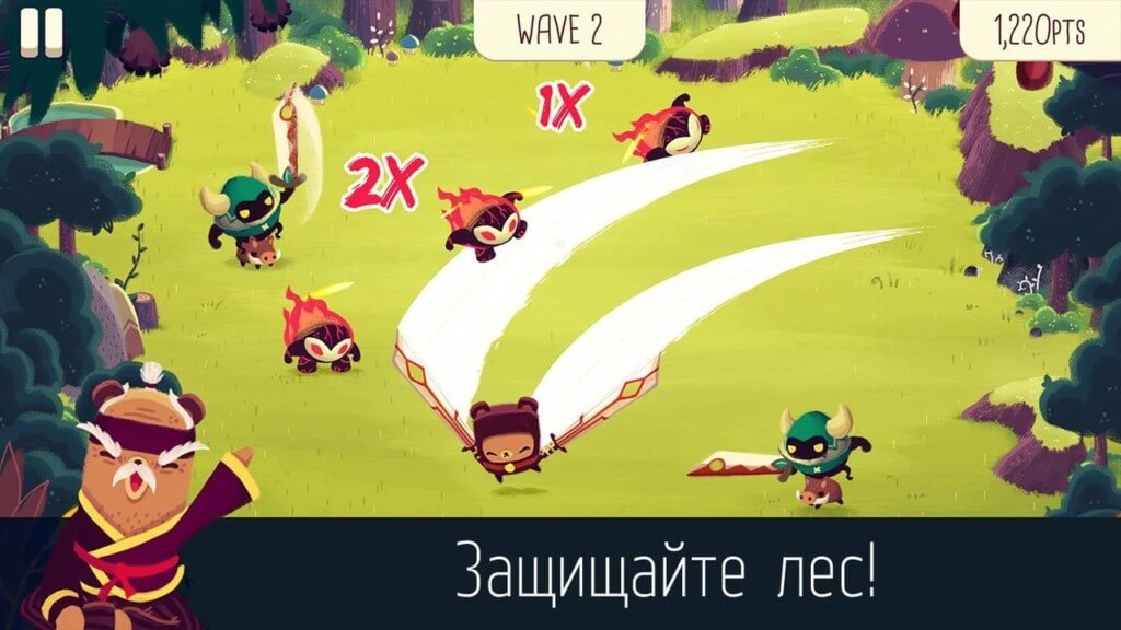 Механика игры Bushido Bear