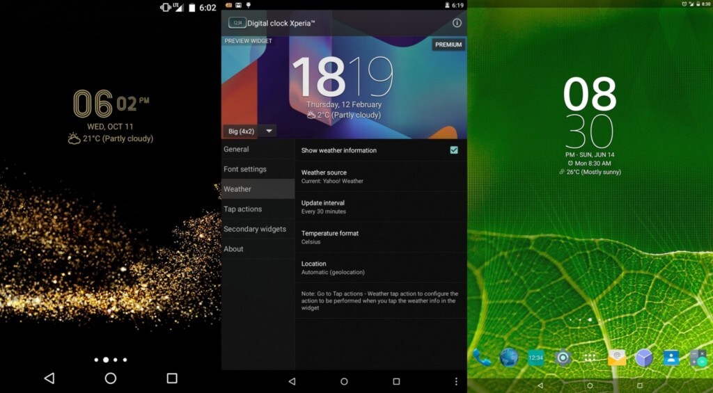 Плюсы и минусы Digital Clock Widget Xperia