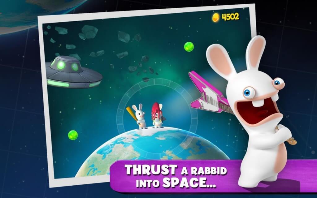 Механика игры Rabbids Big Bang
