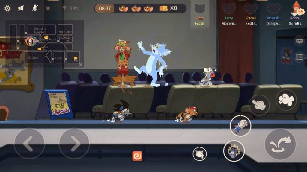 Сюжетная линия в Tom and Jerry Chase