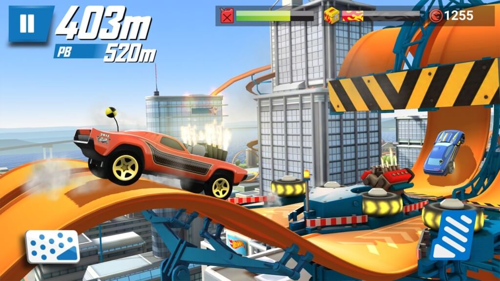 Механика игры Hot Wheels Race Off