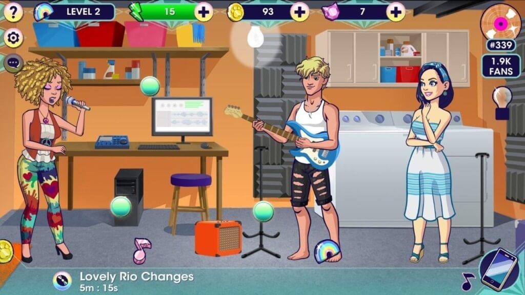 Сюжет игры Katy Perry Pop