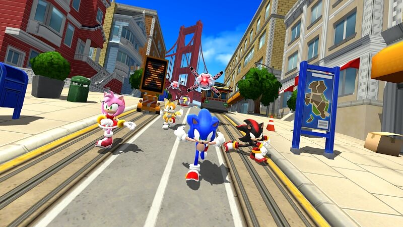 Подробнее об игре Sonic Forces на андроид