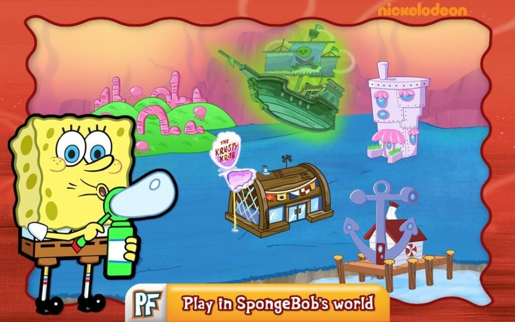 Сюжет в SpongeBob Diner Dash