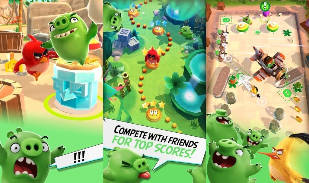 Сюжет в Angry Birds Action