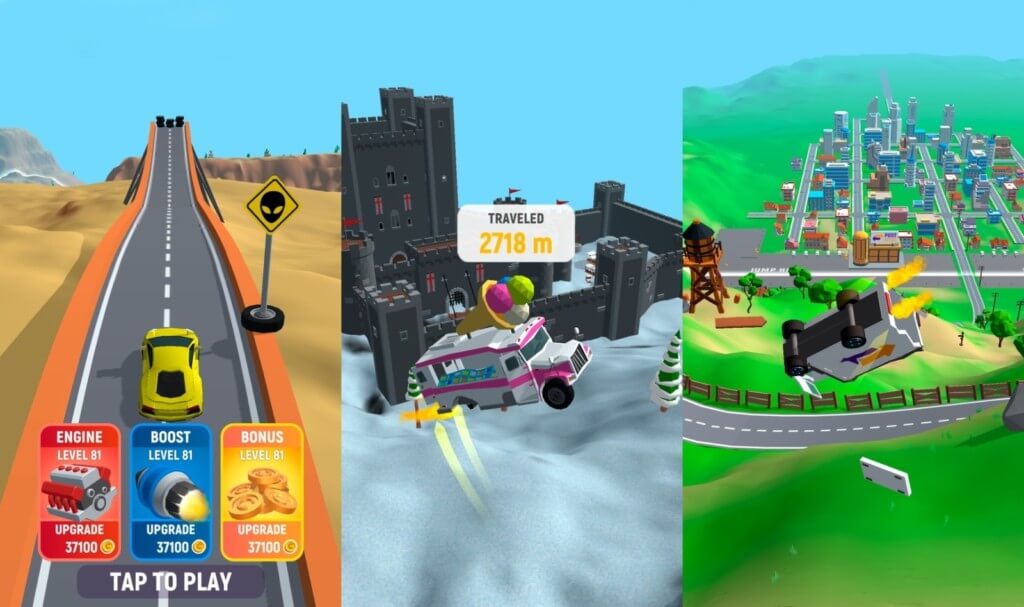 Геймплей в Crash Delivery