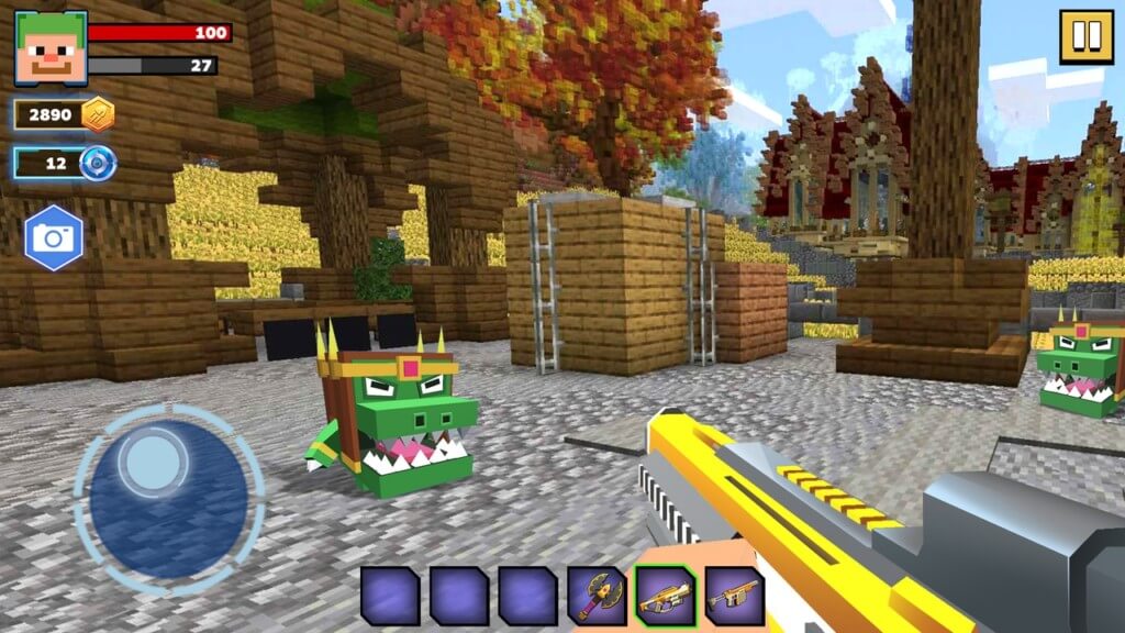 История в Fire Craft 3D Pixel World