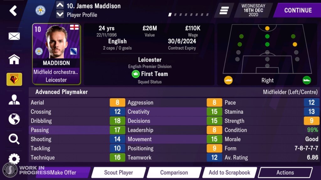 Что нового в Football Manager 2021 Mobile?