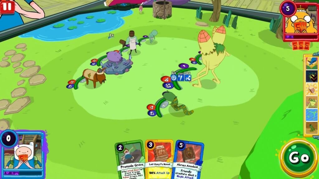 Механика игры Card Wars Kingdom / Королевство карточных войн