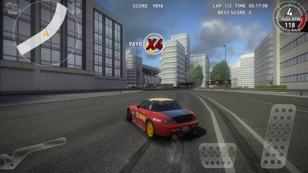 Механика в Real Drift Car Racing на андроид