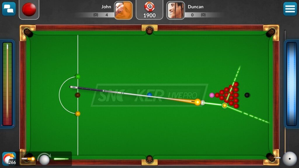 Механика игры Snooker Live Pro