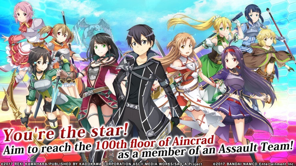 Сюжет в Sword Art Online Integral Factor