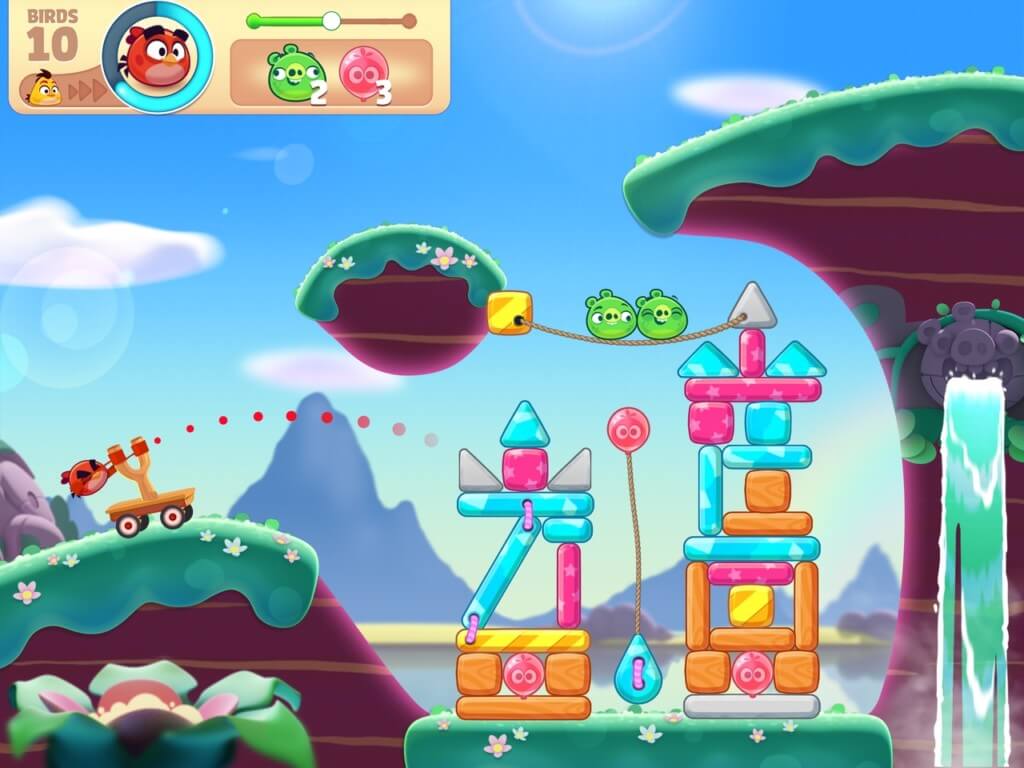 Механика игры Angry Birds Journey