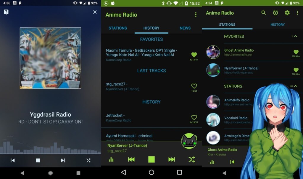 Как работает Anime Music Radio?