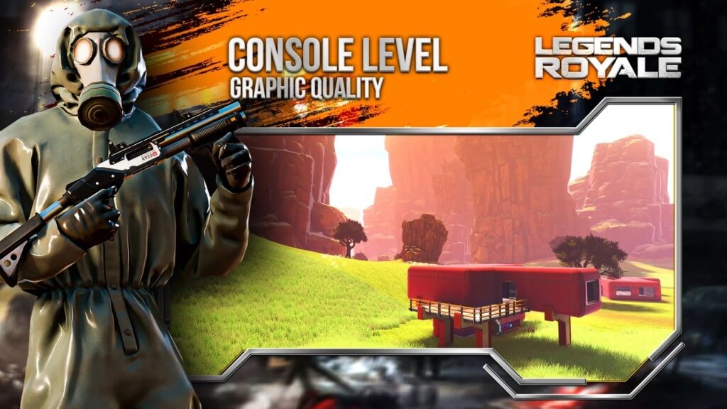 Геймплей в игре Legends Royale