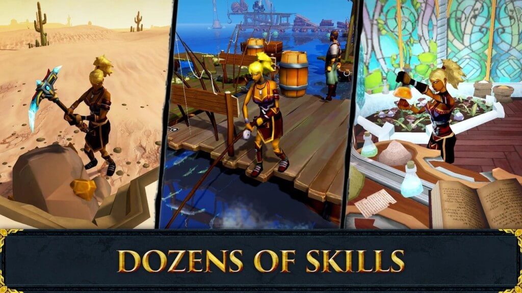 Подробнее об игре RuneScape Mobile