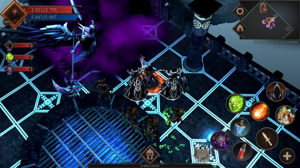 Геймплей игры Vengeance RPG