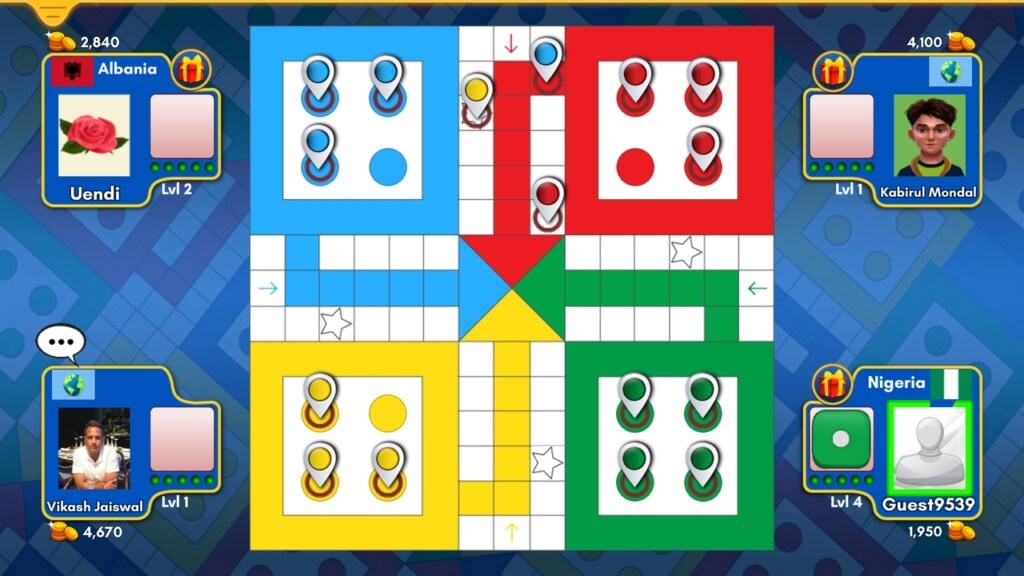 Графика в игре Ludo King