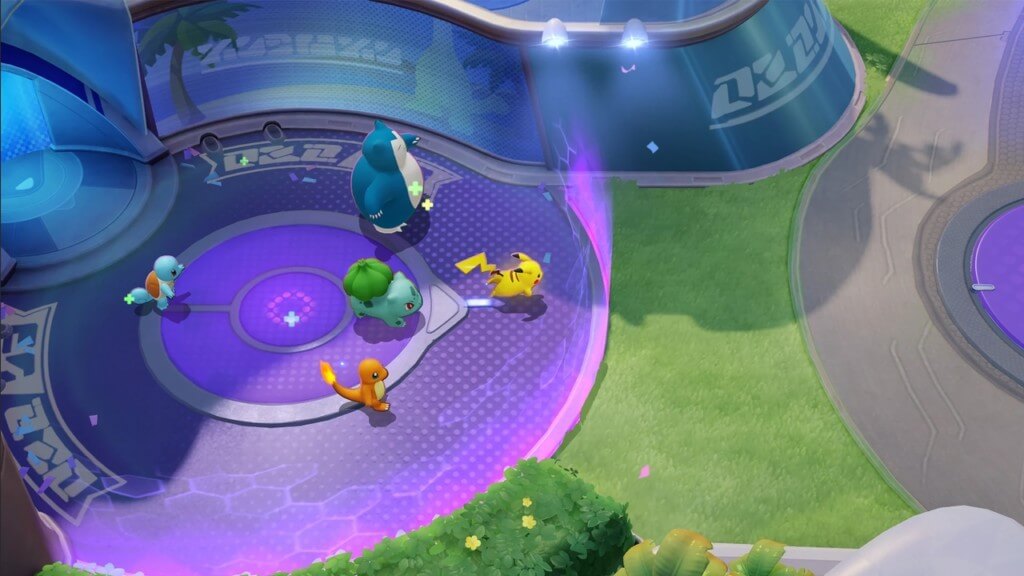 Геймплей в игре Pokemon UNITE