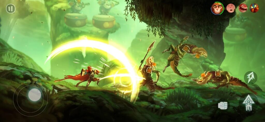 Механика игры Unruly Heroes