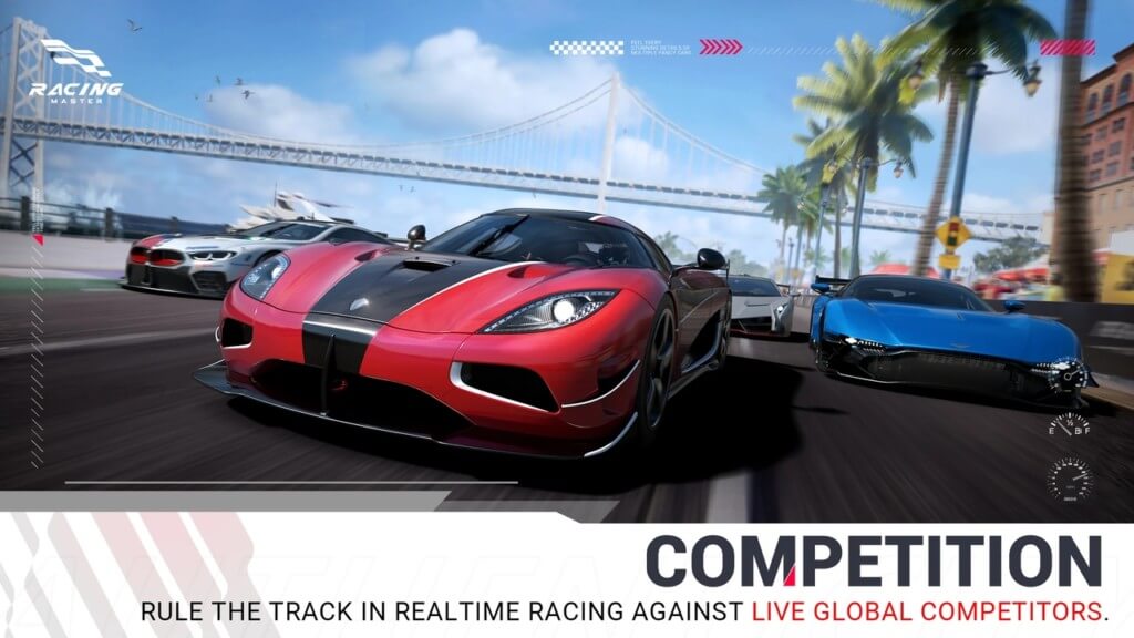 Механика игры Racing Master