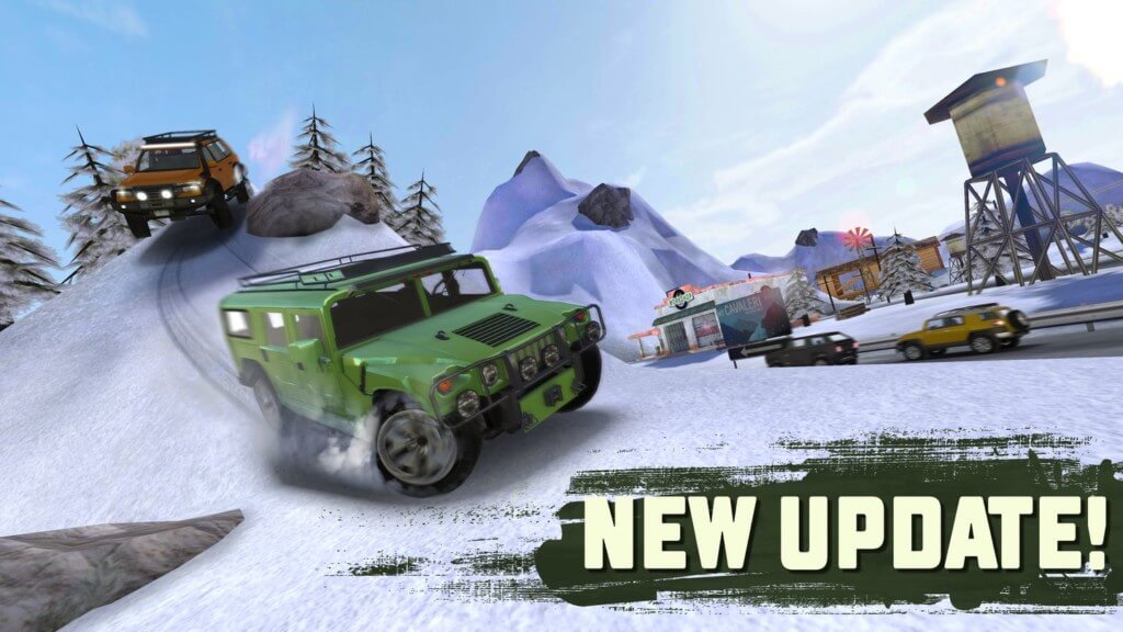 Extreme SUV Driving Simulator - гонки по бездорожью с крутыми тачками