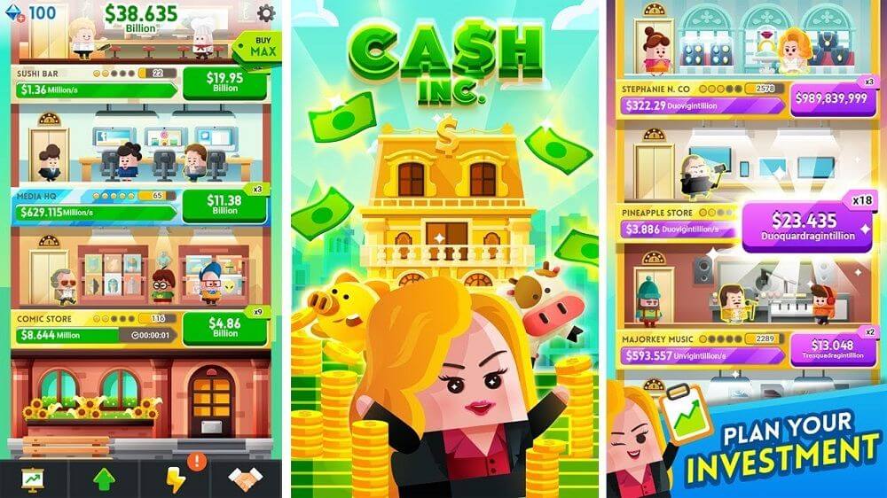 Cash, Inc. - простой, но увлекательный игровой процесс