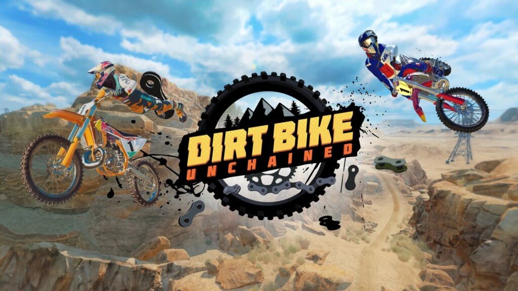 Простое управление в игре Dirt Bike Unchained