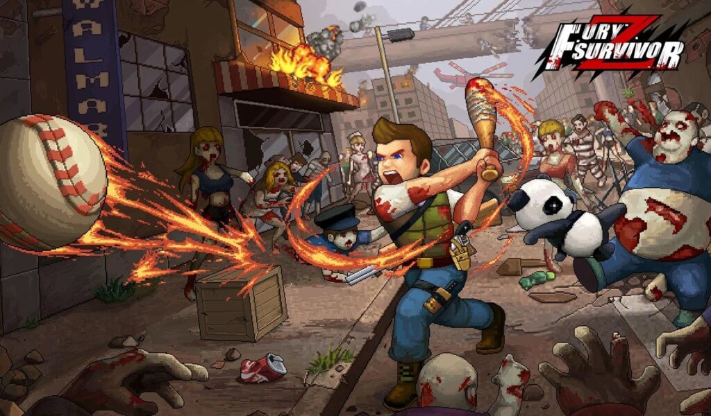Геймплей игры Fury Survivor: Pixel Z