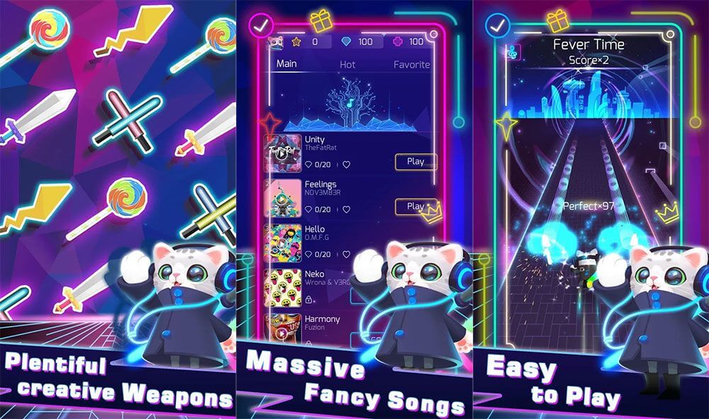 Sonic Cat - новая ритм-игра на Android
