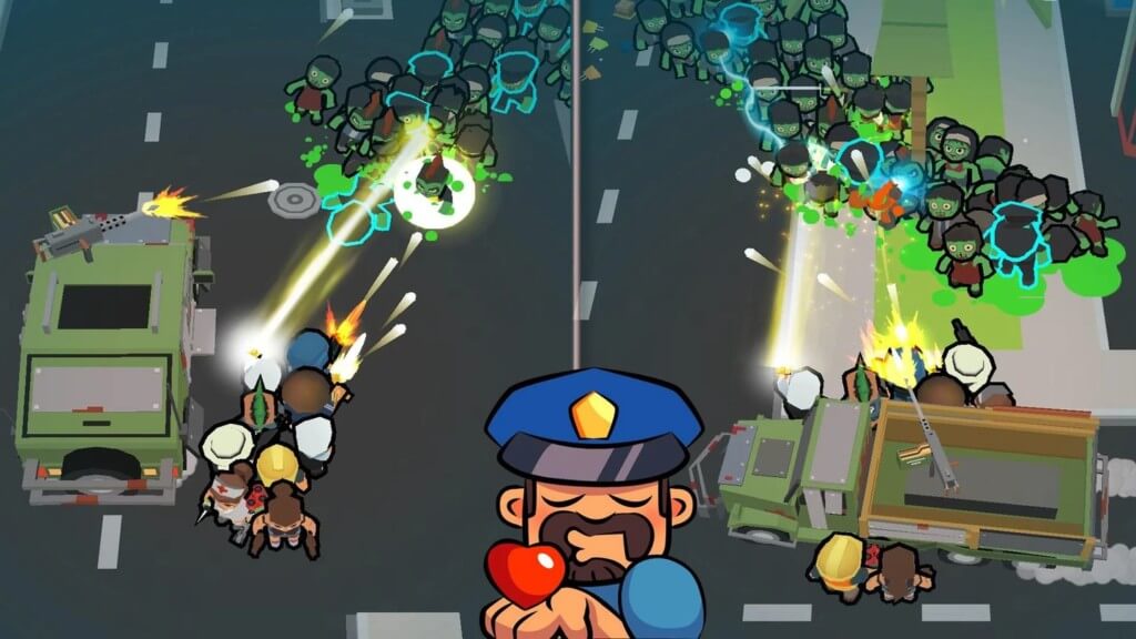 Геймплей игры Zombie Haters