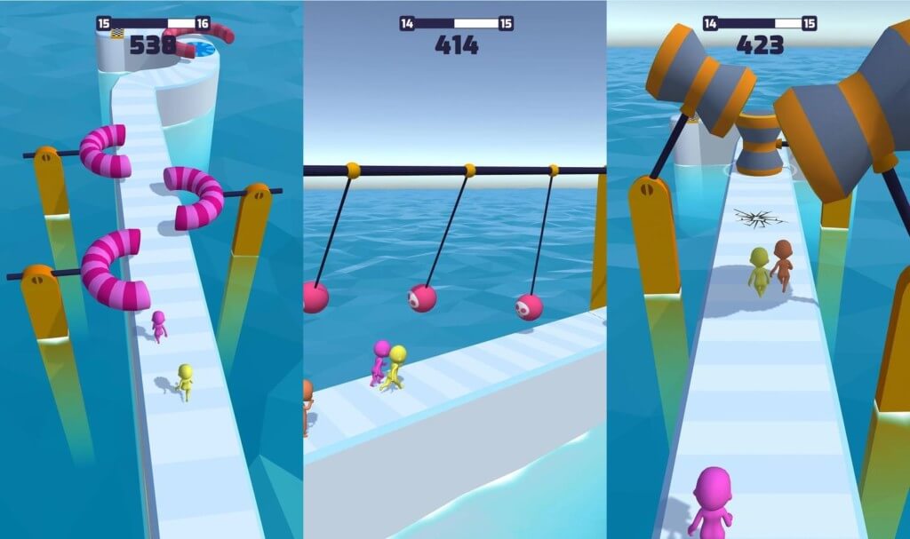 Как играть в Fun Race 3D?