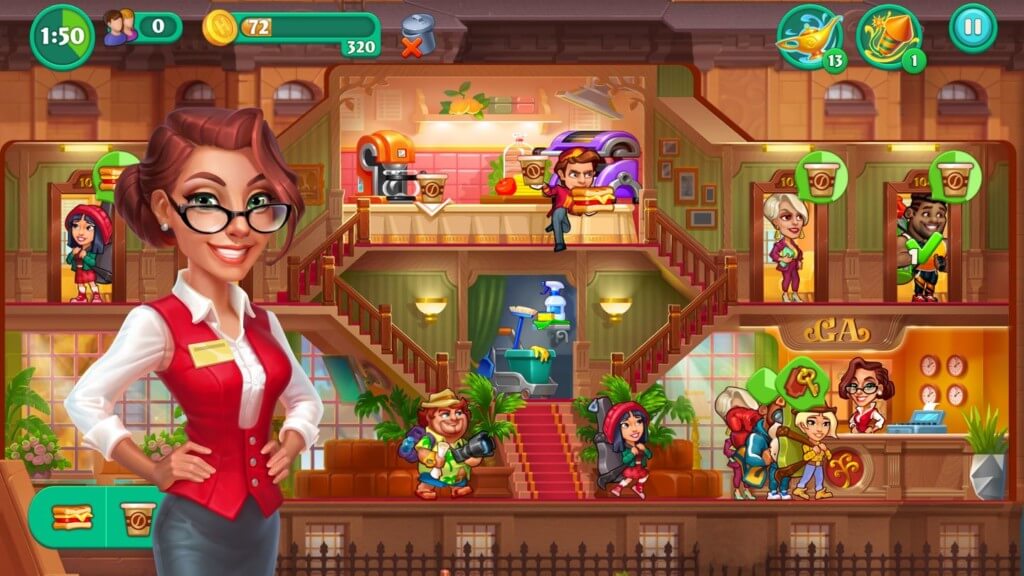 Про сюжет в игре Grand Hotel Mania