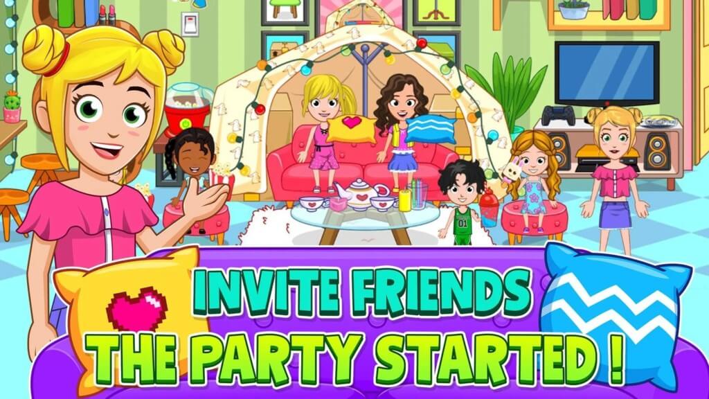 Подробнее об игре My City : Pajama Party