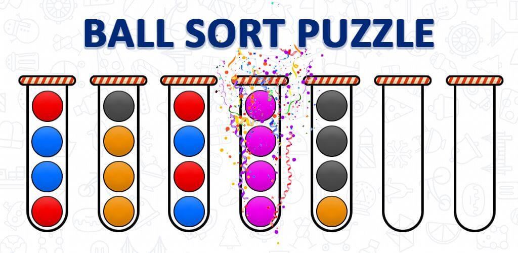 Ball Sort Puzzle - тренируйте свой мозг