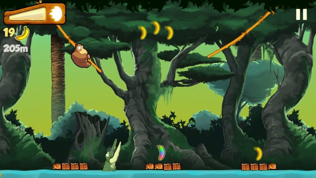 Соревнуйтесь с друзьями в игре Banana Kong