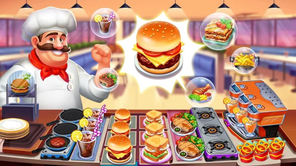 Графика и звук в игре Crazy Chef