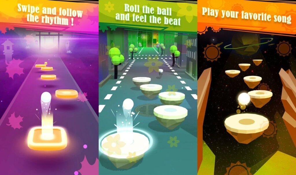Hop Ball 3D - сложные, но увлекательные уровни