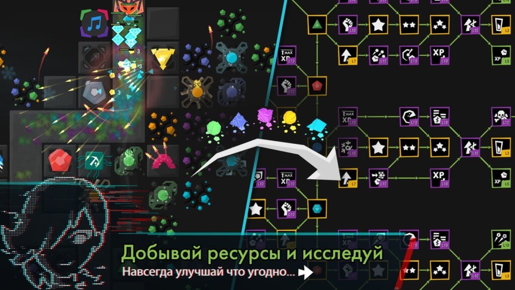 Улучшенная защита башни в Infinitode 2
