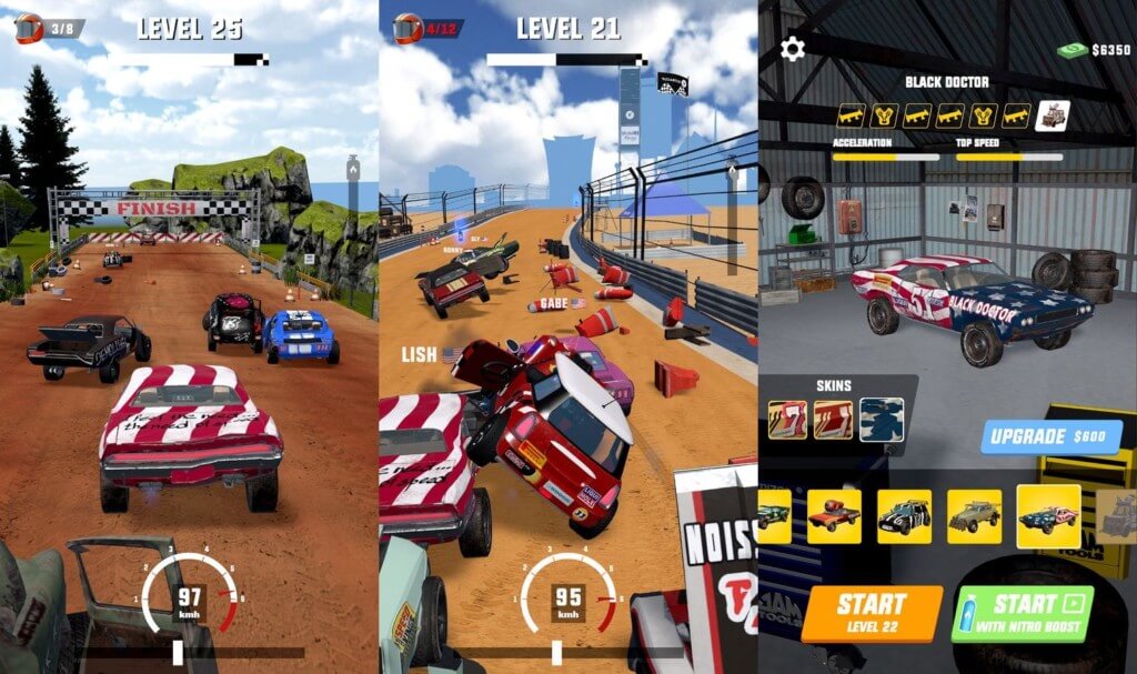 Mad Racing 3D - сумасшедшие гонки