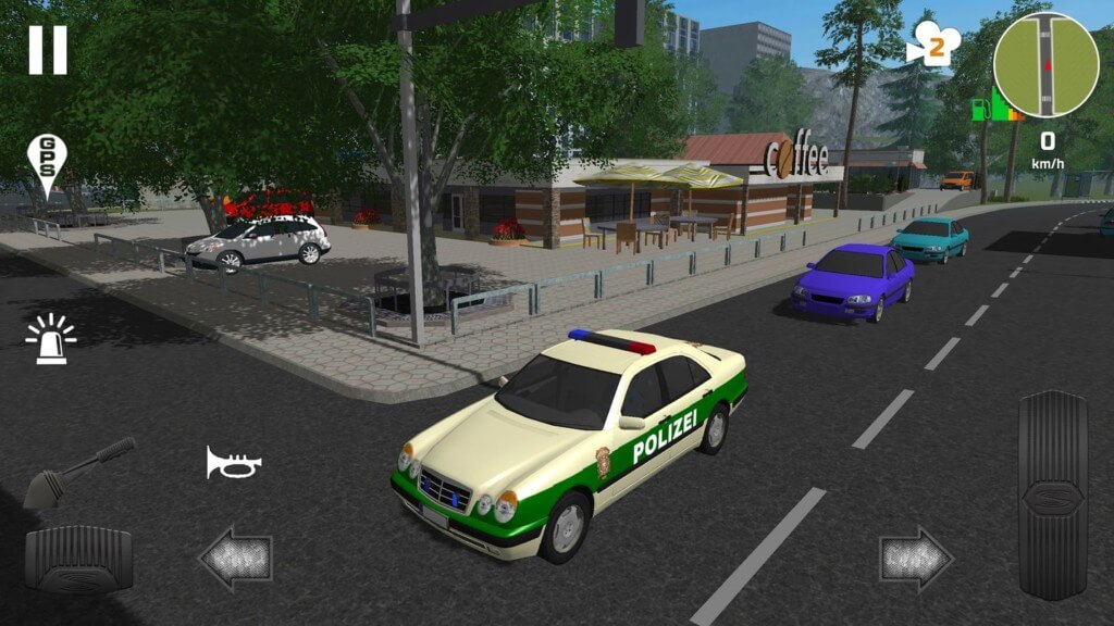 Графика и звук в игре Police Patrol Simulator