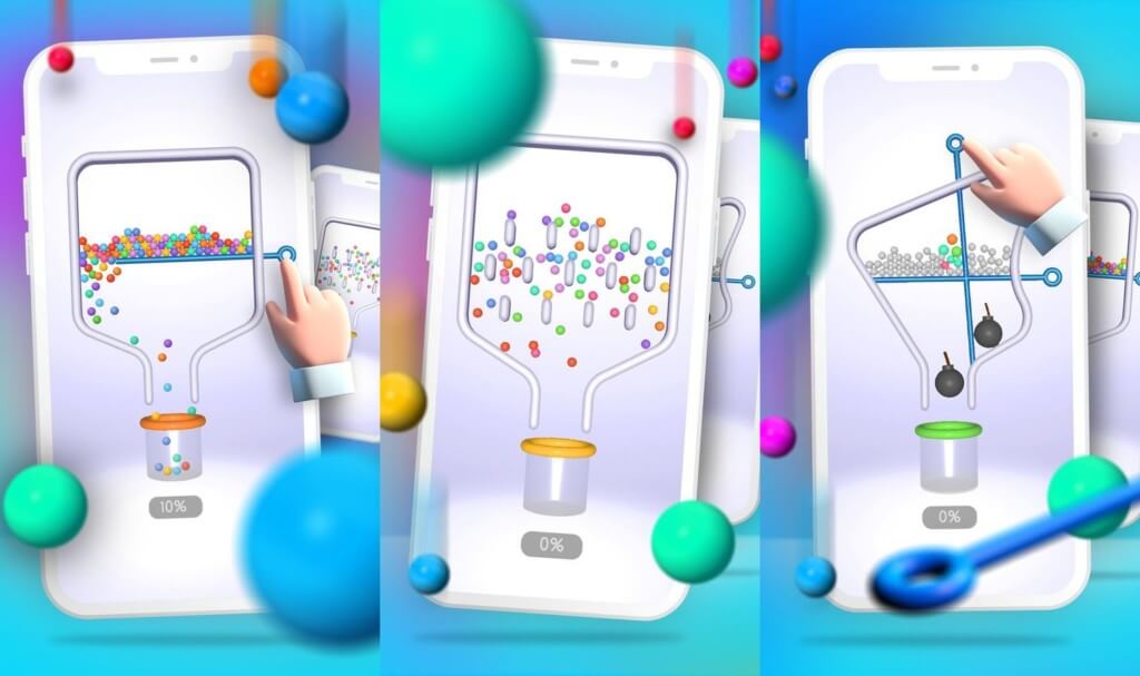 Pull the Pin - простой, но увлекательный игровой процесс