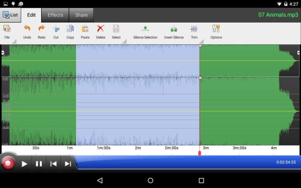 WavePad Audio Editor - уникальный инструментарий