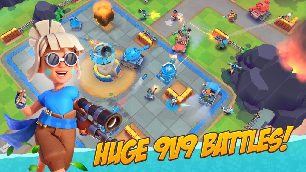 Boom Beach: Frontlines - выбирайте лучшую тактику боя