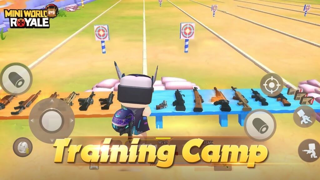 Mini World Royale - классическая королевская битва