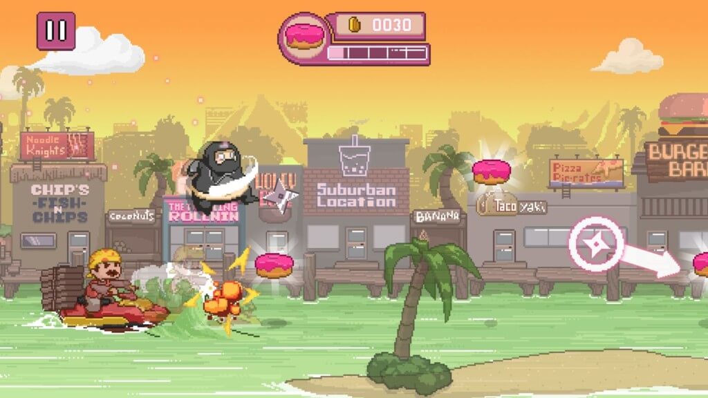 Ninja Chowdown - 37 увлекательных и веселых уровней