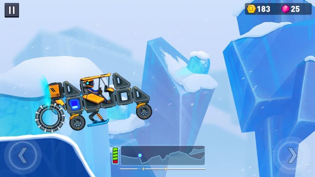 Реалистичная физика в игре Rovercraft 2