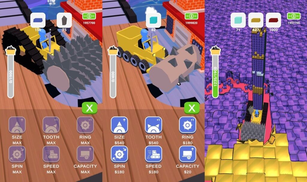 Stone Miner - расслабляющий игровой процесс