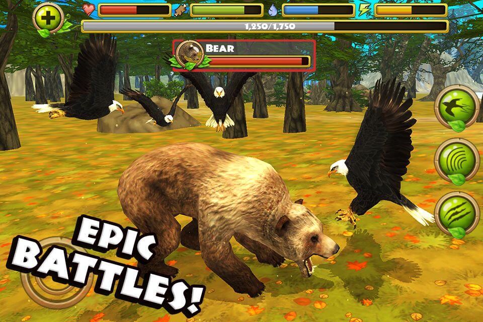 Eagle Simulator - живи как орел